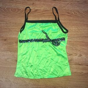 Leo’s Dancewear Bright Kids Medium Top Sequin VGUC